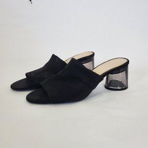 Zara Black Shoe w/ Clear See Through Heel